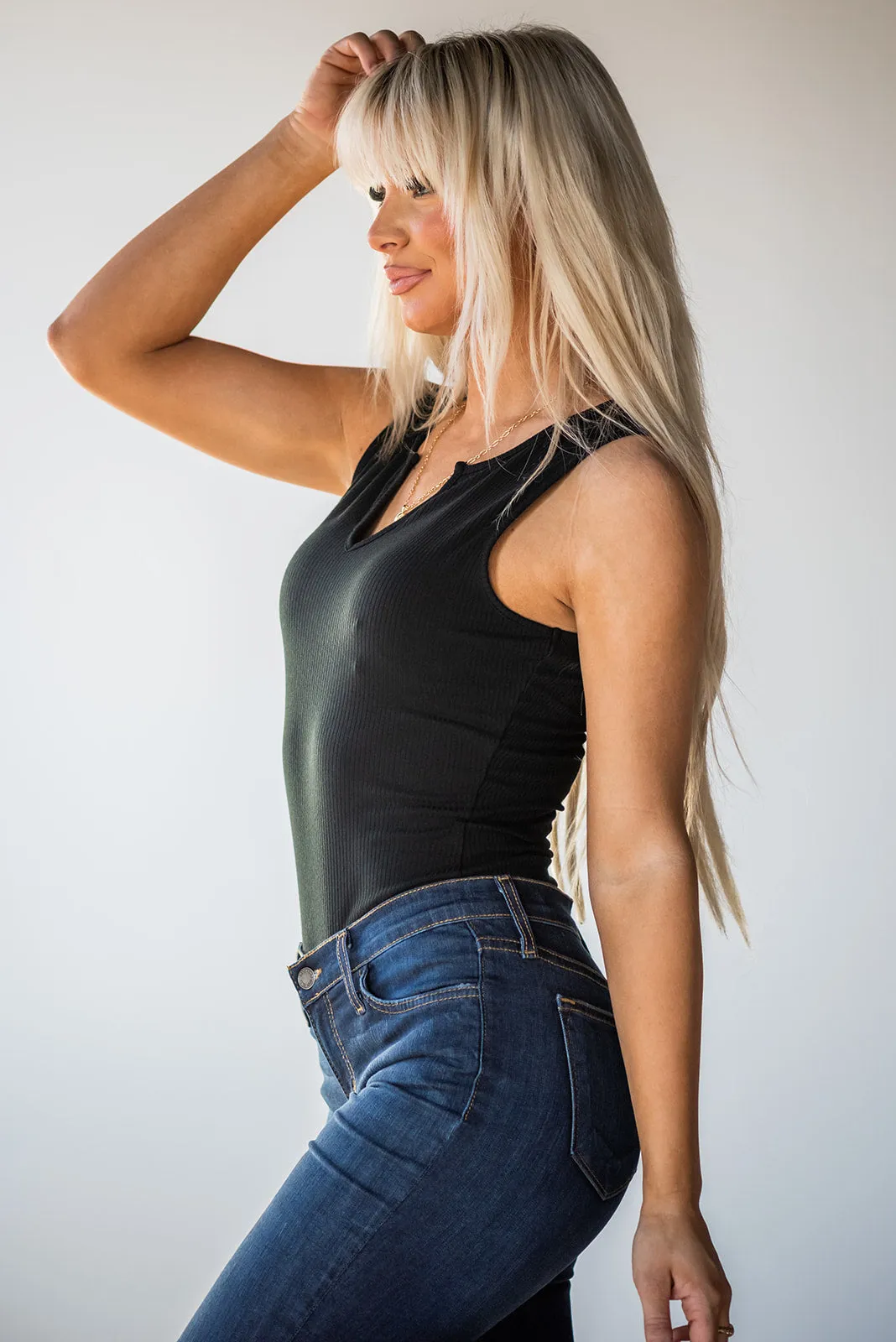 Wild Romance Ribbed Bodysuit