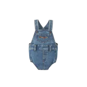 Wrangler Kid's Baby Girls Gianna Denim Romper